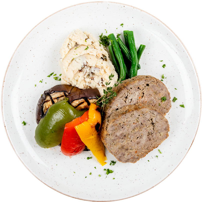 Athlete – Lean Ground Beef with Mashed Potatoes & Vegetables