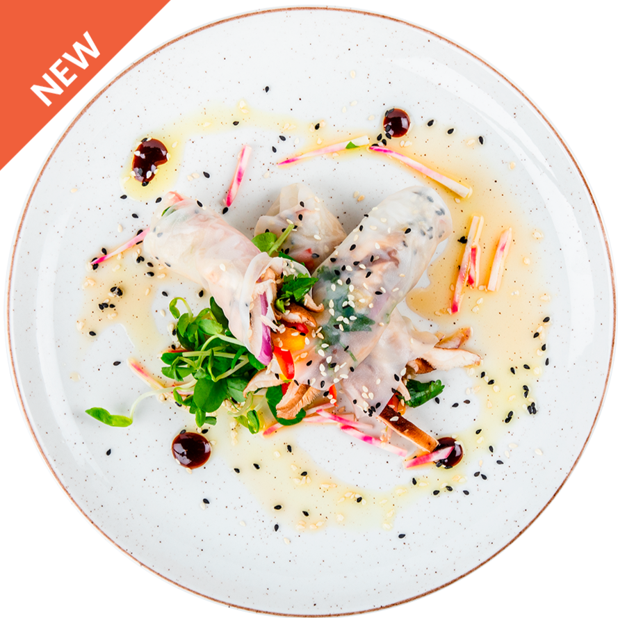 Shiitake Mushroom Rice Paper Rolls – Vegan & Gluten-Free