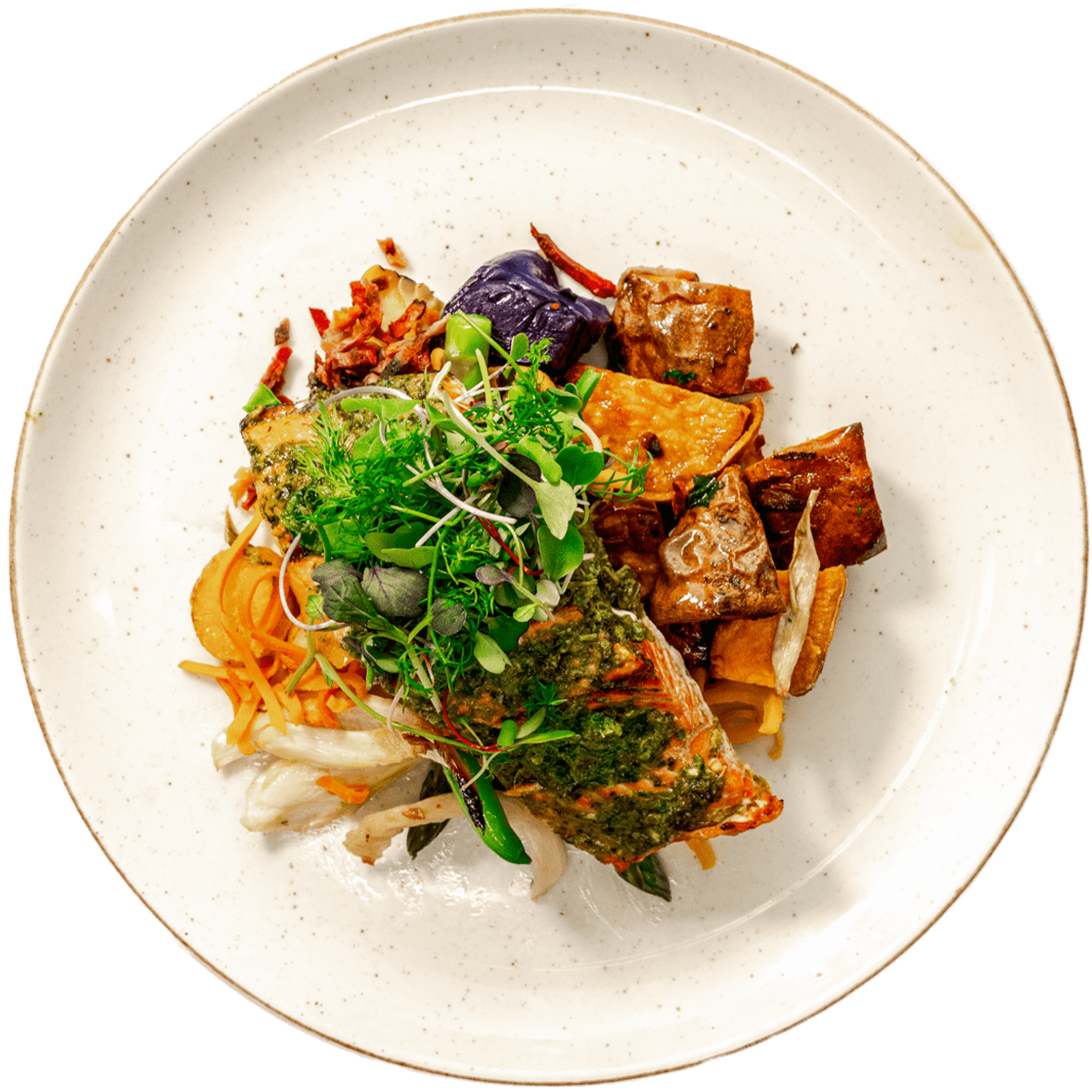 Athlete – Salmon with Sweet Potatoes & Lemon
