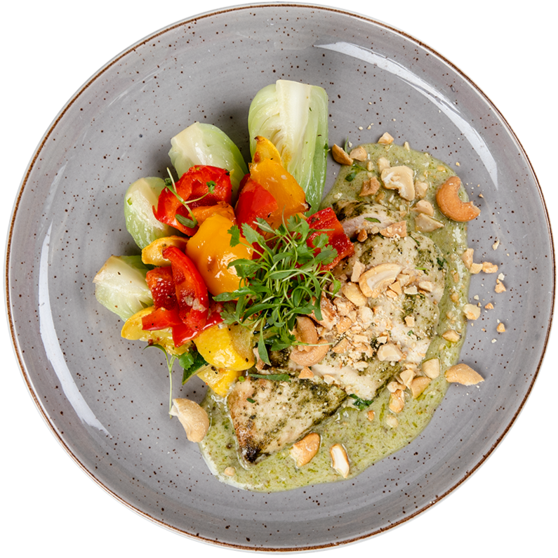 Keto - Thai Cashew and Green Curry Chicken Breast