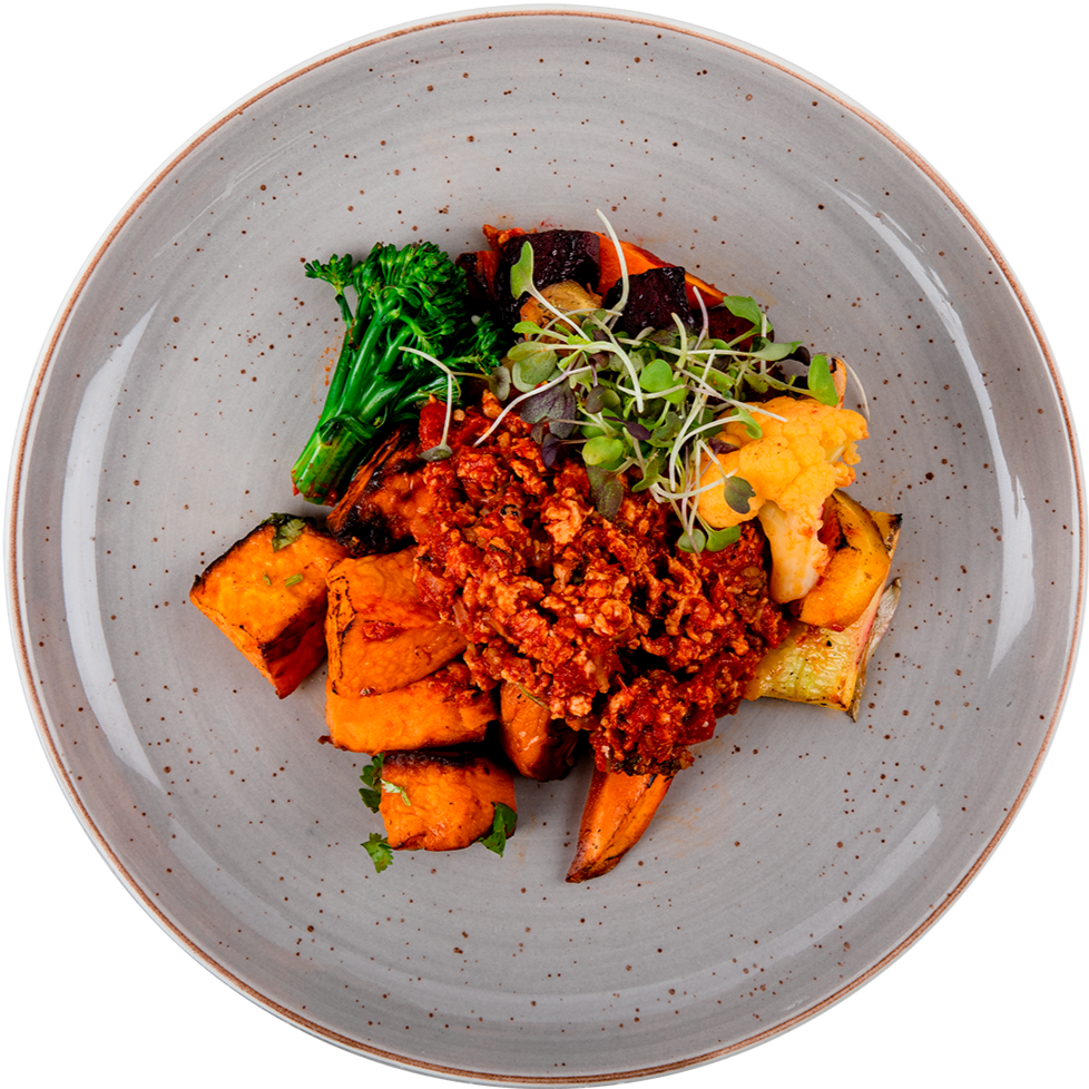 Athlete – Lean Ground Turkey with Sweet Potatoes & Spiced Vegetables