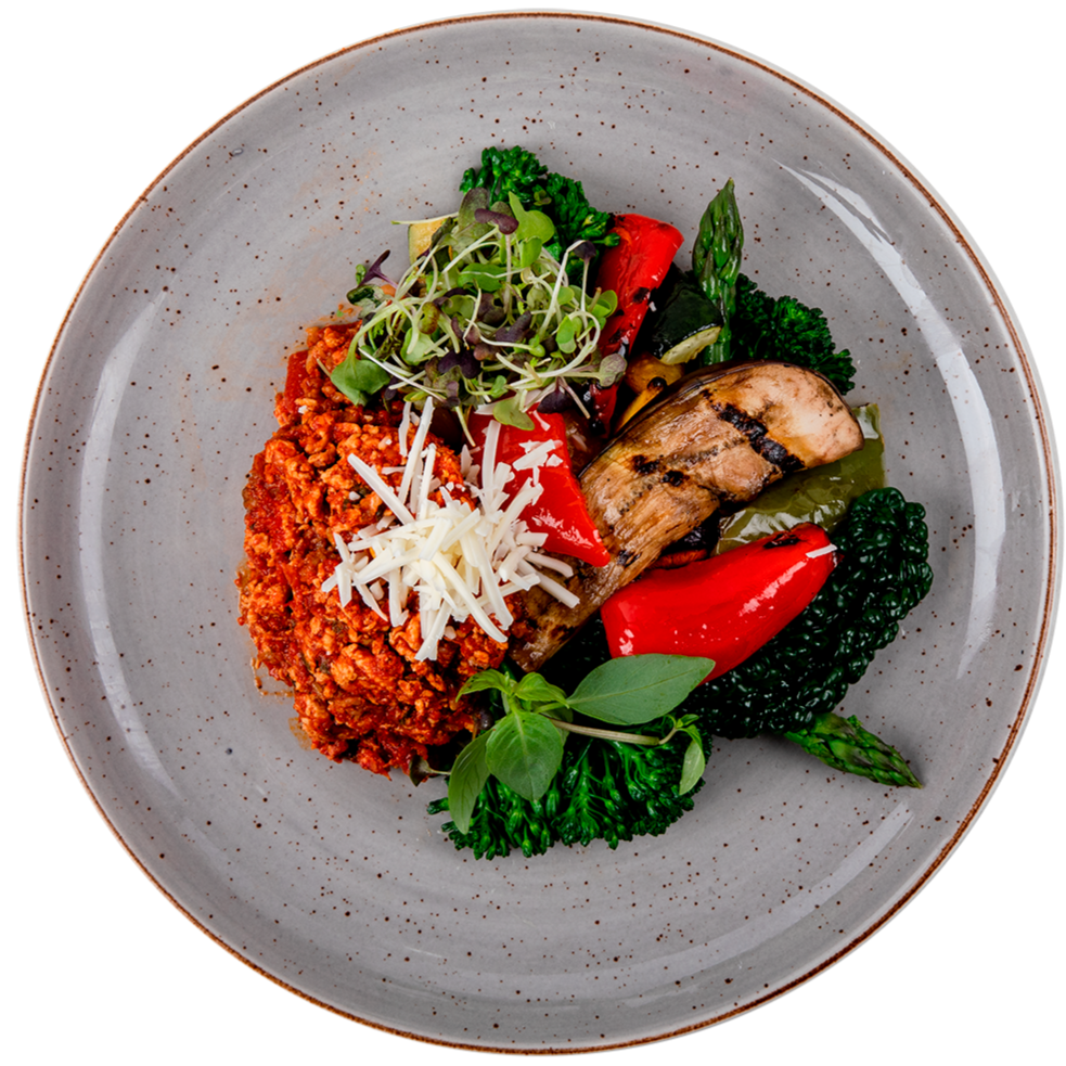 Weight Loss – Turkey Lasagna with Veggies & Plant Cheese