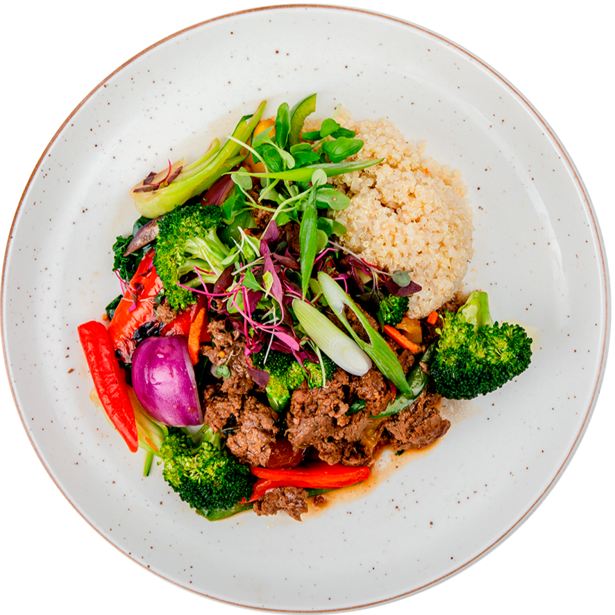 Gourmet - Ground Beef Broccoli Stir-Fry (100% Grass- Fed Beef)