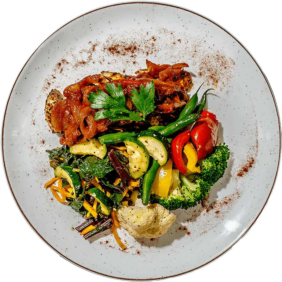 Weight Loss - Hungarian Grilled Chicken with Paprikash Sauce