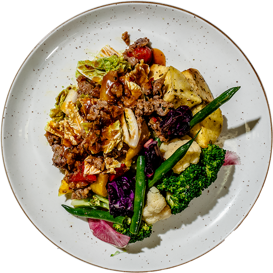 Gourmet XL - Sweet and Sour Beef Cabbage