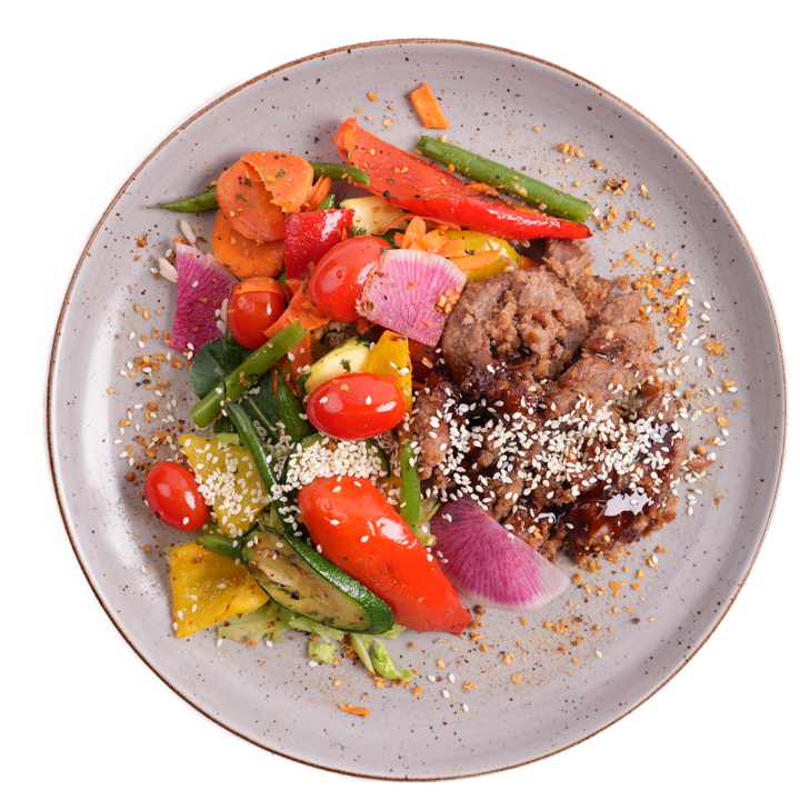 Keto - Toasted Sesame Seeds Mongolian Beef