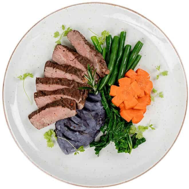 Athlete – Flank Steak with Sweet Potato & Vegetables