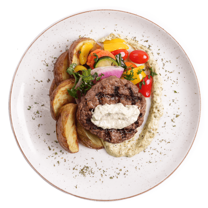 Gourmet XL - Hamburger with Gribiche Sauce