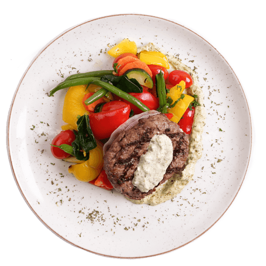 Weight Loss - Hamburger with Gribiche Sauce