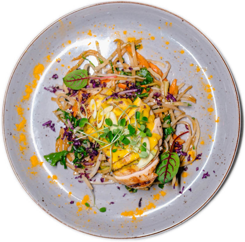 Gourmet - Turmeric Chicken Breast w/ Laksa Coconut Lemongrass Curry