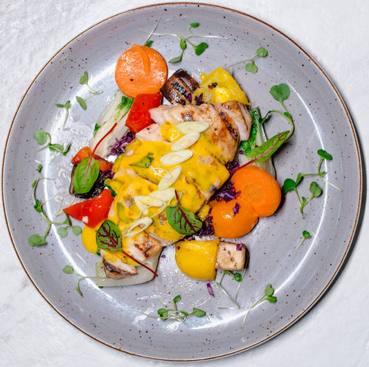 Keto - Turmeric Chicken Breast w/ Laksa Coconut Lemongrass Curry