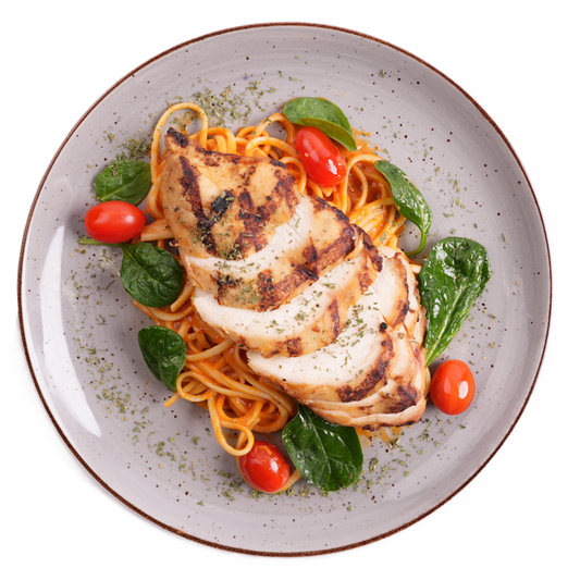 Gourmet - Chicken Linguine w/ Spinach Rose Sauce