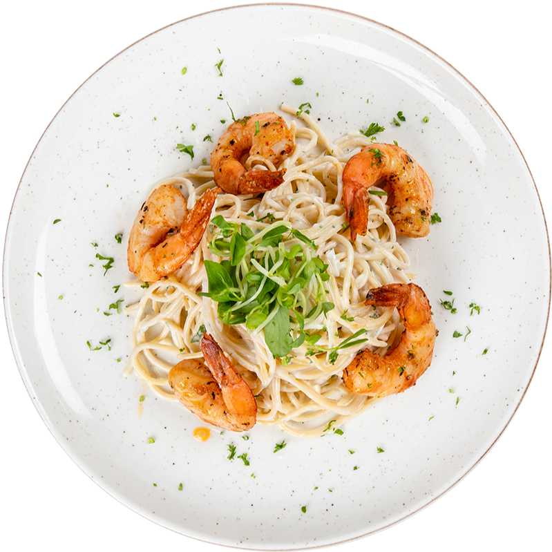 Gourmet - Shrimp Spaghetti Alfredo