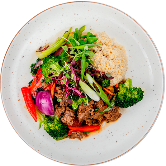 Gourmet - Ground Beef Broccoli Stir-Fry (100% Grass- Fed Beef)