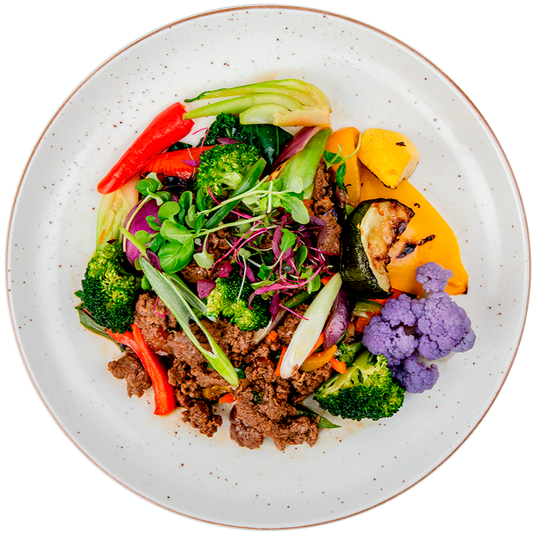 Weight Loss - Ground Beef Broccoli Stir-Fry (100% Grass-Fed Beef)