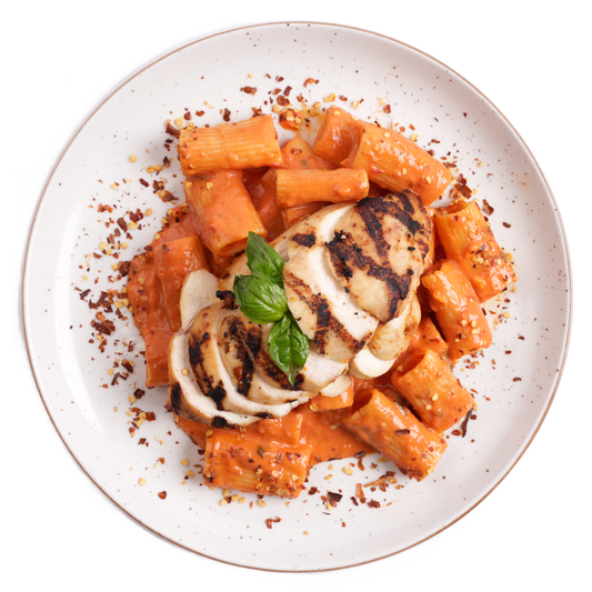 Gourmet - Rigatoni Arrabbiata with Grilled Chicken