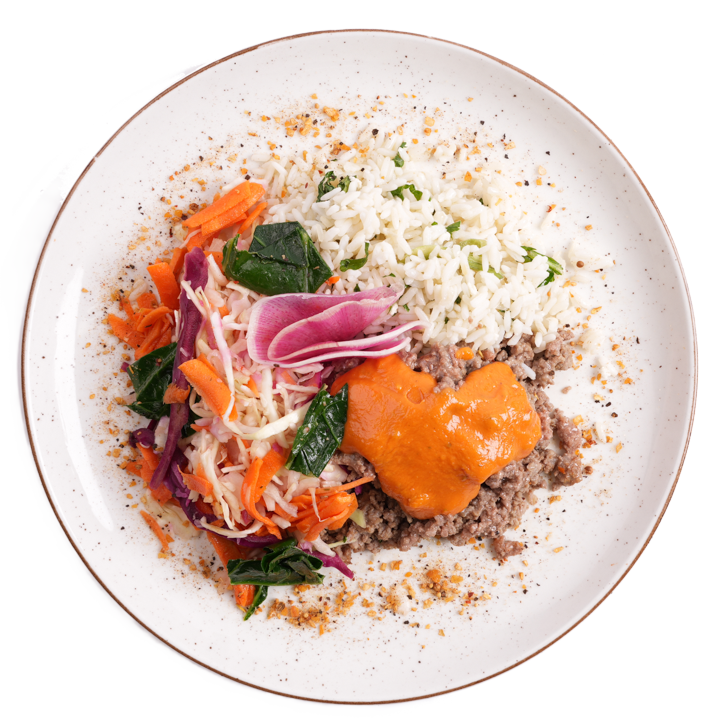 Gourmet - Saigon Beef Bowl with Siracha Aioli