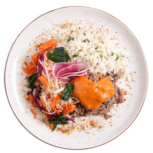 Gourmet - Saigon Beef Bowl with Siracha Aioli