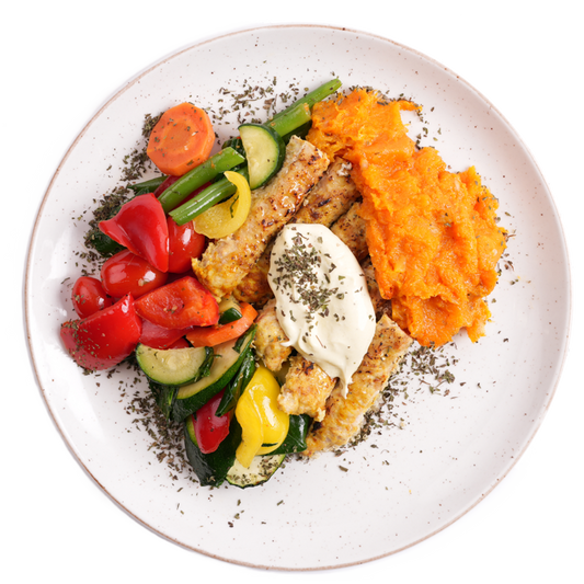 Paleo - Turkey Seekh Kebab with Garlic Mint Sauce