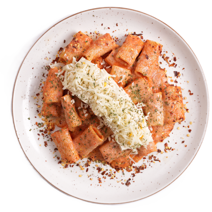 Vegan - Tofu Milanese Rigatoni