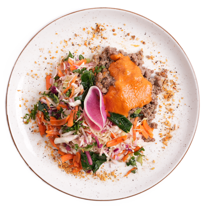 Weight Loss - Saigon Beef Bowl with Siracha Aioli