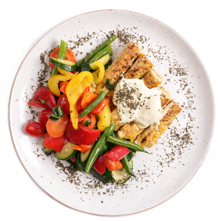 Weight Loss - Turkey Seekh Kebab with Garlic Mint Sauce