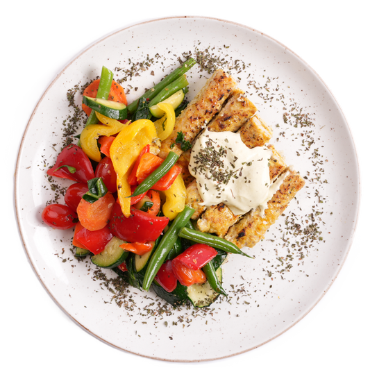 Weight Loss - Turkey Seekh Kebab with Garlic Mint Sauce