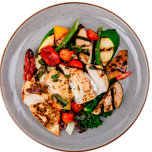 Keto - Stuffed Athenian Grilled Chicken