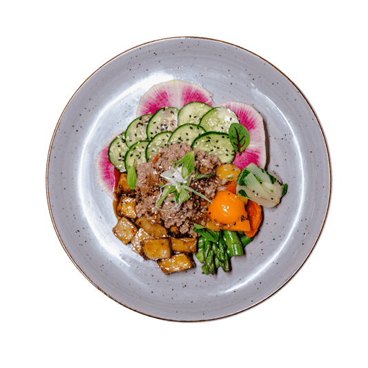 Paleo - Yakiniku Beef w/ Sesame Cucumber Salad