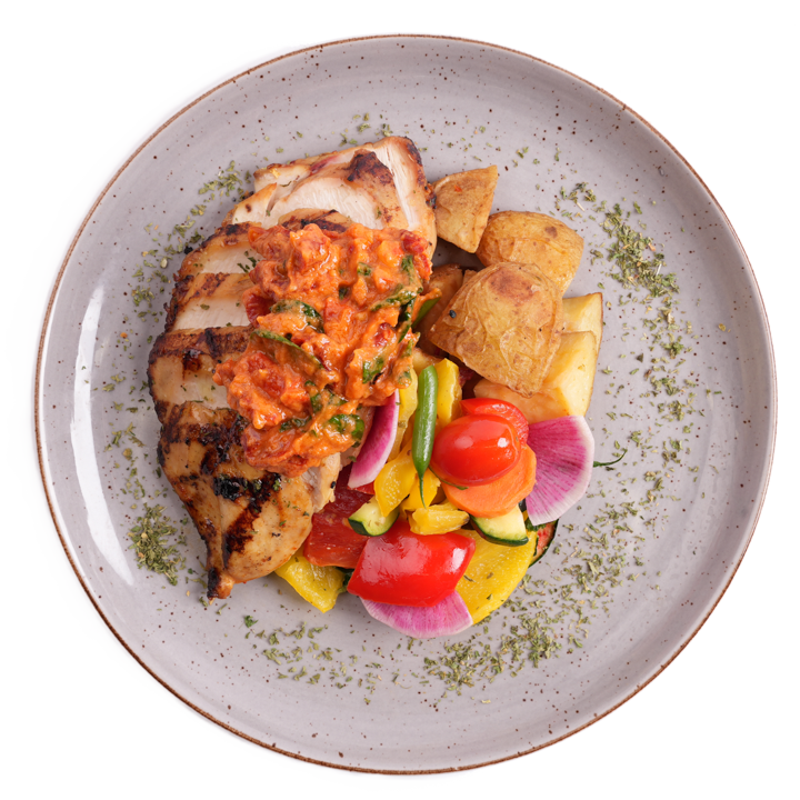 Family Meal - Italian Herb Grilled Chicken w/ Coconut Tuscan Sauce