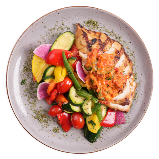 Weight Loss - Italian Herb Grilled Chicken w/ Coconut Tuscan Sauce