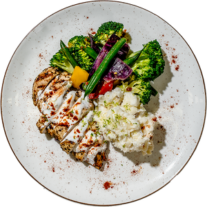 Paleo - Creamy Coconut Grilled Chicken w/ Creamy Coconut Sauce