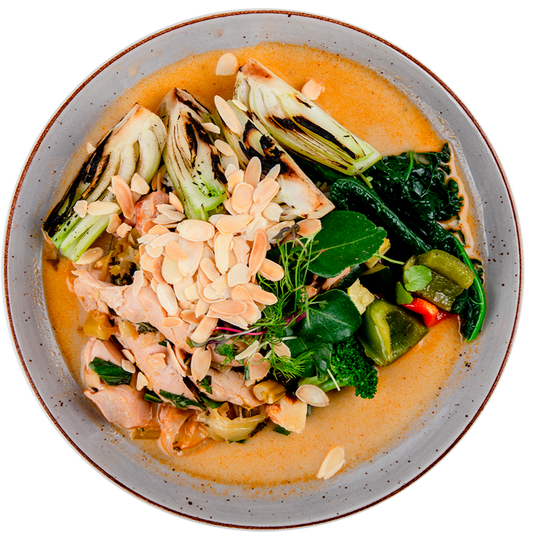 Keto - Tom Yum Gai with Almonds