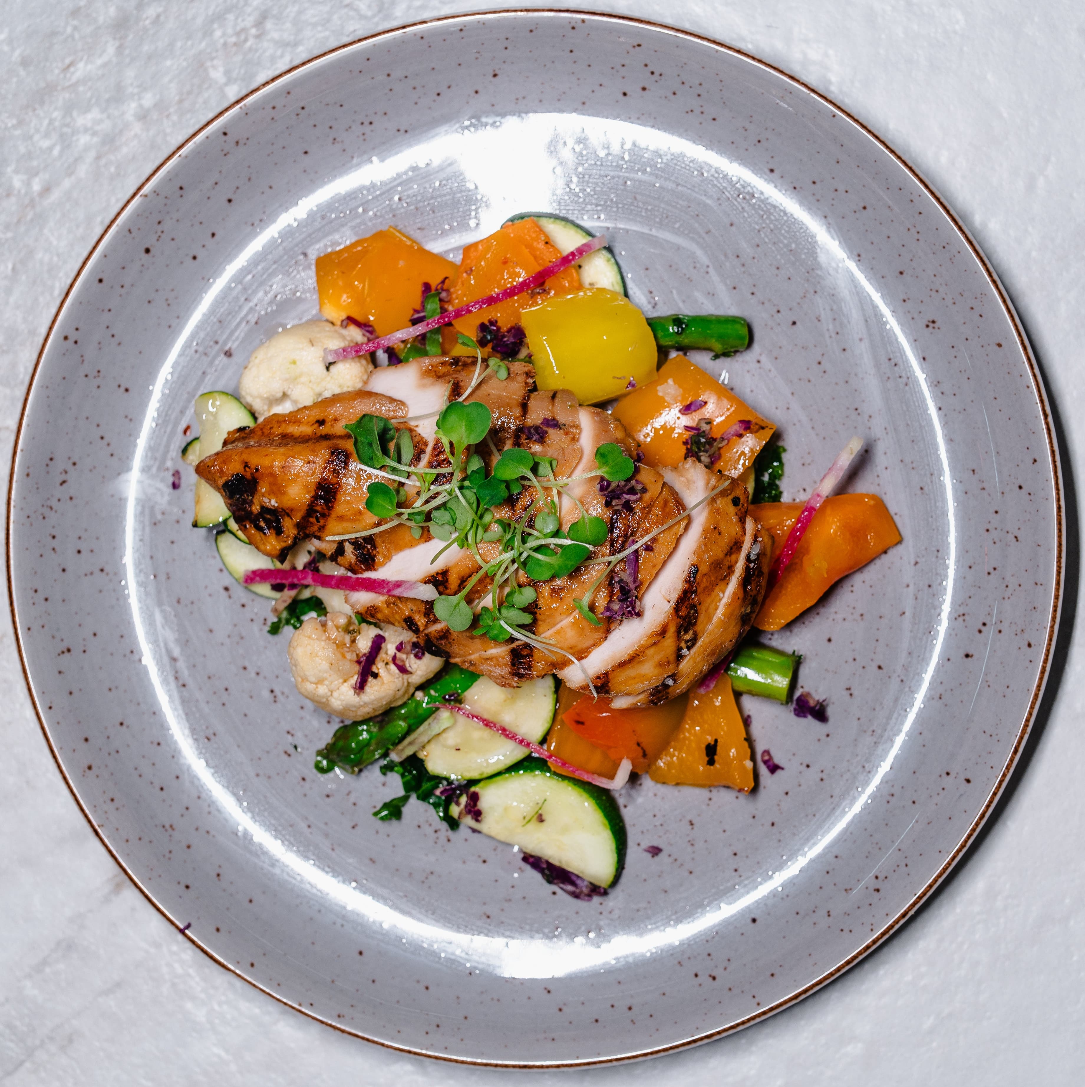 Keto - Marinated Dak Bulgogi Chicken Breast with Sesame Seeds