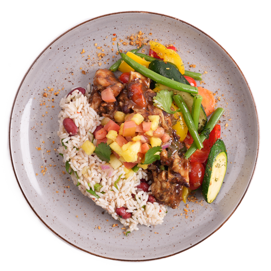 Family Meal - Jerk Chicken with Pineapple Salsa