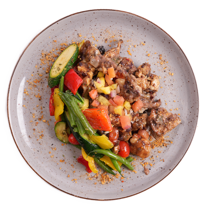 Weight Loss - Jerk Chicken with Pineapple Salsa