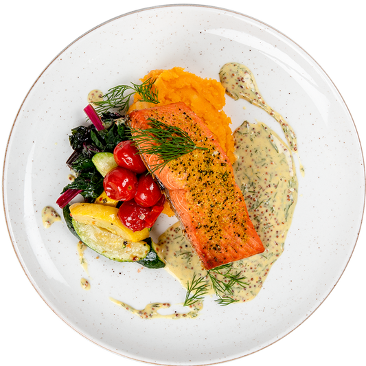 Paleo - Dill and Dijon Salmon (Wild-Caught Pacific Salmon)