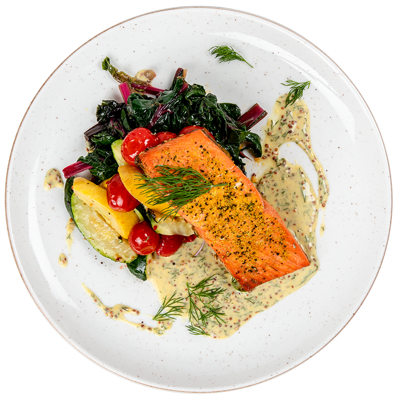 Weight Loss - Dill and Dijon Salmon (Organic Atlantic Salmon)