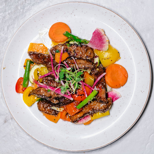 Keto - Mongolian Beef with Sesame Seeds