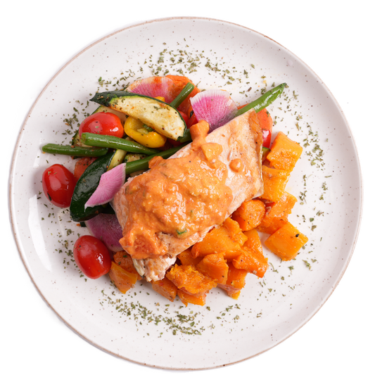Family Meal - Creamy Butter Tuscan Salmon (Organic Atlantic Salmon)