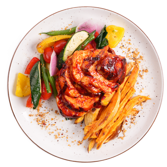 Family Meal - Sweet and Smoky BBQ Chicken Breast
