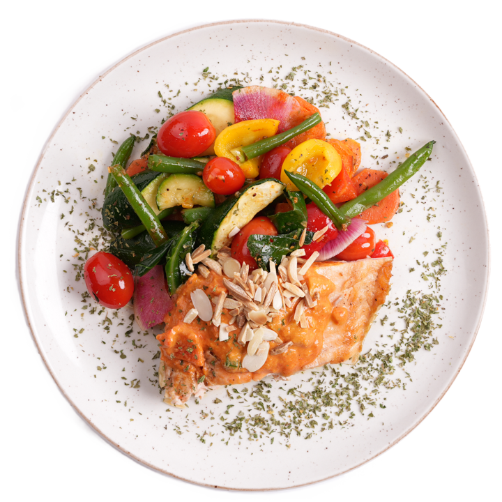 Keto - Creamy Butter Tuscan Salmon (Organic Atlantic Salmon)