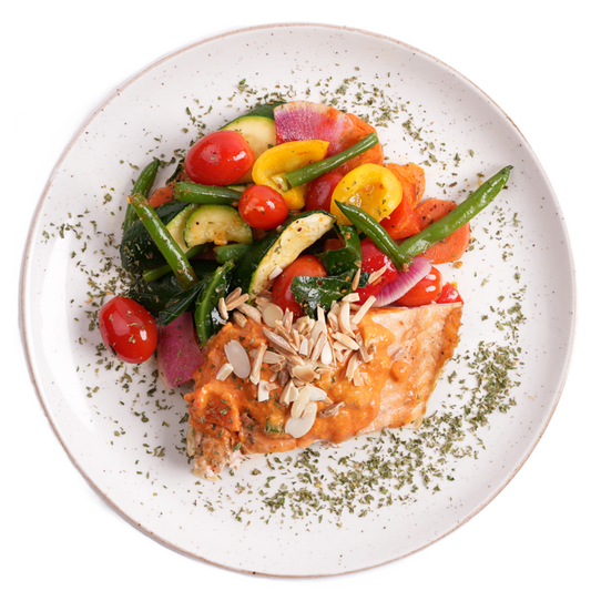 Keto - Creamy Butter Tuscan Salmon (Organic Atlantic Salmon)