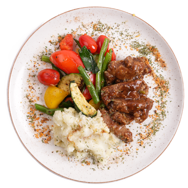 Vegan - Meatloaf with Gravy