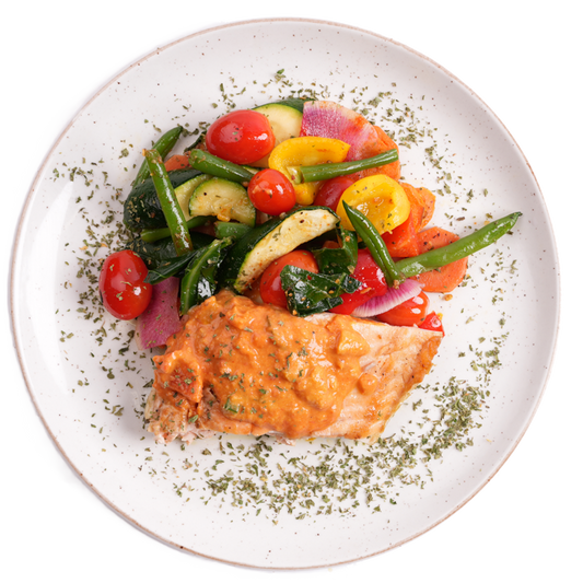 Weight Loss -Creamy Butter Tuscan Salmon (Organic Atlantic Salmon)