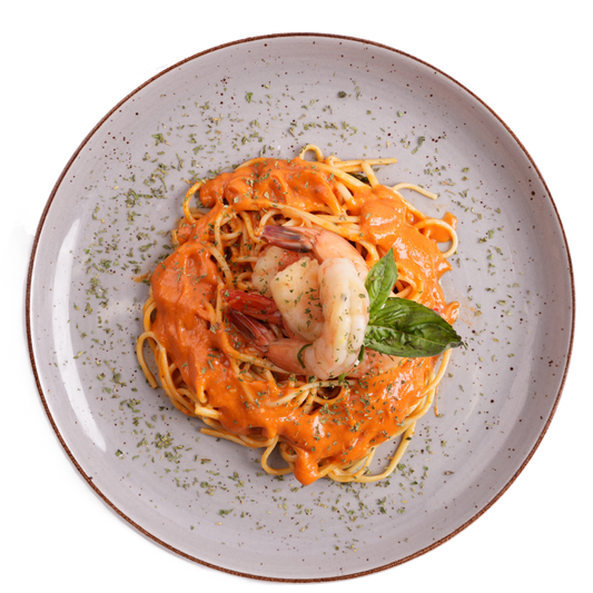Family Meal - Coconut Curry Prawn Pasta