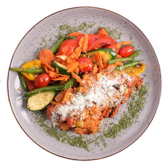 Keto - Chicken Cacciatori with Parmesan Cheese