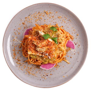 Vegan - Coconut Curry Tofu Pasta